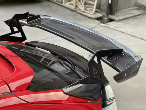 Applicable To Honda Two-car Civic FK8 SPOON Model, Carbon Fiber Modified GT Large Tail, Spoiler Fixe