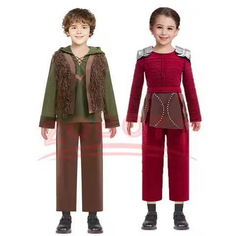 Anime Movies Hiccup Astrid Cosplay Costumes Boys Girls How To Train Your Dragon Carnival Halloween C
