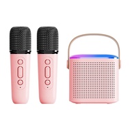 All-in-one Karaoke Microphone Speaker Portable Bluetooth Speaker with Wireless Microphone Subwoofer