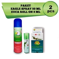 Cap Lang - 50 ML Eagle Spray Package + Euca Roll