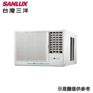 [特價]【SANLUX台灣三洋】9-10坪 一級能效變頻頻窗型右吹冷專冷氣 SA-R60VSE