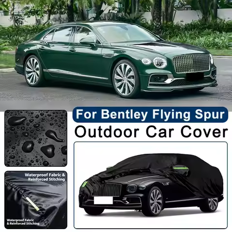 Outdoor Car Cover Waterproof Dustproof UV Sun Protection, Full Car Protector Exterior Accessories Fo