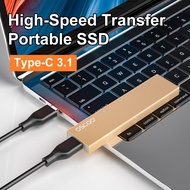 SSD External 120GB Mobile Solid State Drive Flash Drive Portable Typec USB Mini Slim High Speed Transfer Ssd Flash Memory Device