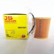 Lọc nhớt Ford Mondeo 2.3L Việt Nam 2009 2010 2011 2012 mã phụ tùng 1 720 612 mã OE51001 của JS Asaka