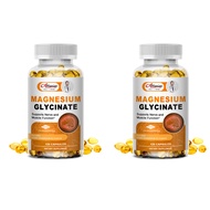 Alliwise Magnesium Glycinate อาหารเสริม 400 มก. สําหรับการนอนหลับสนับสนุนกระดูกสุขภาพบรรเทาความวิตกก