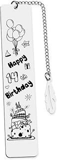 Birthday Christmas Gifts for Son Daughter Happy 14th Birthday Bookmarks for 14 Yr Old Boys Girls Bir