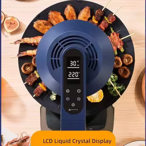 Smokeless electric grill electric grill pan 220v upgraded version LY-009 infrared light wave oven gr