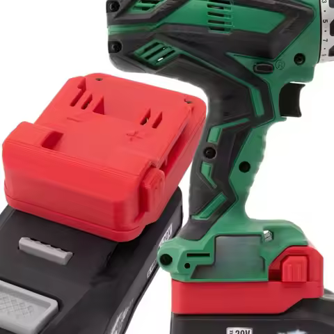 Converter Adapter For Aldi Ferrex Activ Energy 20v Series convert to Hitachi/HIKOKI 18V battery Cord