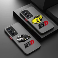 Initial D AE86 Tail Light Cover Matte Phone Case For Samsung Galaxy A15 A16 A20S A21S A22 A23 A25 A3