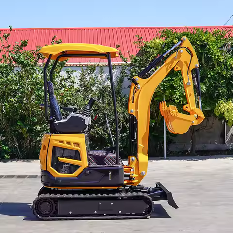 New Excavators Digger Mini 1 Ton Excavator Minibagger 1.5ton Pelle Small Excavator Mini Digger