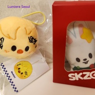 Stray Kids SKZOO Popup Exclusive – BbokAri KARMA Plush Name Tag / Leebit Christmas Cushion Keyring (
