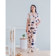 KATUN Women's Pajamas Women's Sleepwear Trousers Adult Women's Sleepwear Cotton Pajamas