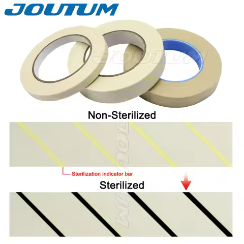 Dental Sterilization Indicator Tape Strips High-Temperature Steam Dentistry Sterilizer Tape Paper Au