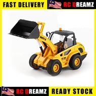 [Mainan Murah] HUINA 1518 RC Bulldozer 9CH Remote Control Construction Vehicle 1:24 Jentolak Jengkau
