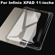 Shockproof Casing For Infinix XPAD 4G LTE+ WiFi Tablet 11 inches Learning Tablets AirBag Transparent