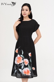Azalea Dress - Đầm dệt hoa nghệ thuật IVY moda MS 48M8780