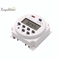 Kayaktion CN101A 12V 24V 110V 240V Digital LCD Timer Beautiful Relay