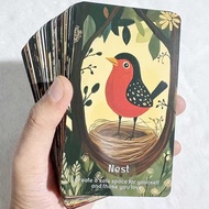 Heaven and Earth Cover 12x7cm Wings Oracle Card English Board Game Card Game Wings Of Empowerment Or