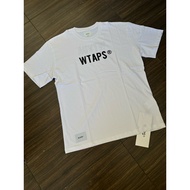 Wtaps sign ss white