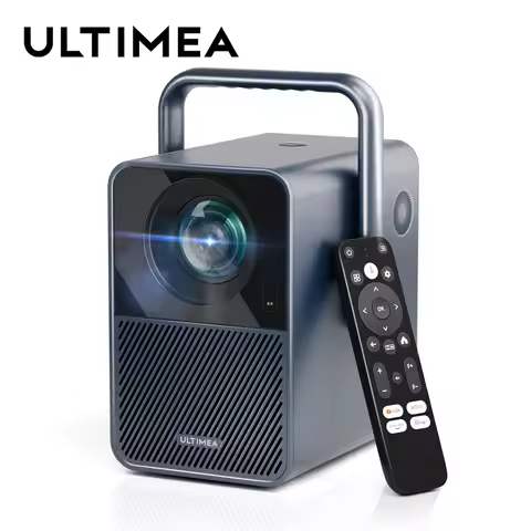 ULTIMEA Poseidon E40 Full HD 1080P Projector 4k for Movies Android TV 11.0 with Netflix 4K Decoding,