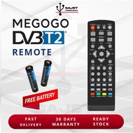 Alat Kawalan Jauh Megogo Remote MYTV DVB-T2 Tv Box Remote Control Freeview Mediacorp Tv For DVB T2 D