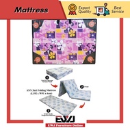 💟Ready Stock💟EWJ 3inci Foldable Mattess High Density/Single Mattress/Tilam Lipat/Kuitted Tabric