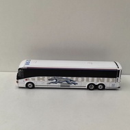 IR HO IXO 1/87 MCI motorcoach D4505 Grey Dog Bus Bus Model Alloy Out of Print Car Model