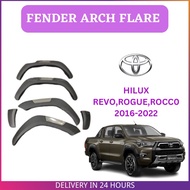 Toyota Hilux Revo/Rogue/Rocco Fender Arch Flare
