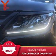 Chevrolet Holden Colorado 2017-2020 Headlight Cover For Chevrolet Colorado Trailblazer 2017-2019 Mat