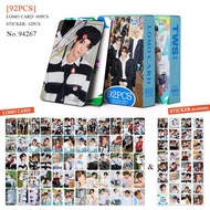 Lomo Cards TWS photocards SHINYU DOHOON YOUNGJAE Holographic Card TWS Album Card HANJIN JIHOON KYUNG