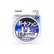 Sunline P.E Line X8 Azeero Boat Fan 300m P.E 0.8 11lb Multi (2130)