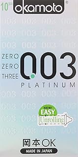 Okamoto 003 Platinum Condoms, 10ct