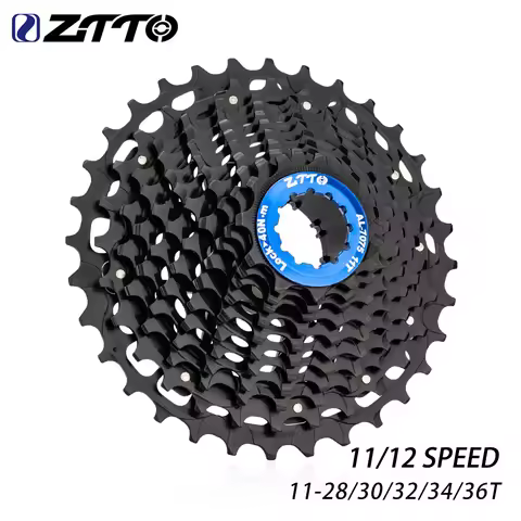 ZTTO Ultimate 11/12 Speed Road Bike Cassette Ultralight 11s 12s 11-28/30/32/34/36T Gravel Cassette 1