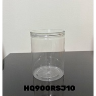 [ 1pc ] Ready Stock HQ900RSJ10 Clear Jar Container Cookies (900ml)
