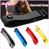 Silicone + Fiber Heart Rate Monitor Strap Adjustable Multicolor Sports Heart Rate Monitor Strap Comf