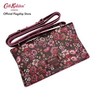 Cath Kidston กระเป๋าสำหรับผู้หญิง 2 in 1 Belt Bag ลาย Archive Ditsy สี Berry Red