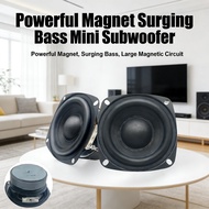 Surging 3 inch 70mm Euro 4 Mini Subwoofer 15W Design Magnetic Powerful