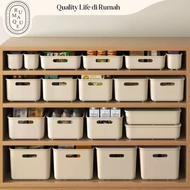 Ecoco Organizer Box - Strong Storage Box ModernDesign Cabinet Drawer Container Box