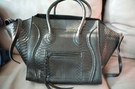 Celine Luggage Bag Snake Skin 蟒蛇皮