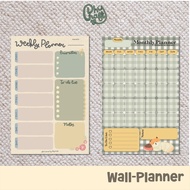 Weekly Planner  Monthly Planner  Wallplanner | Dhycraft