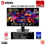 MSI MPG 321URX QD-OLED 31.5" QD-OLED UHD/0.03MS/240Hz/G-SYNC/3840X2160/CURVED GAMING MONITOR