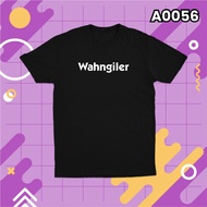 A0056 Funny Logo T-Shirt Wah Ngiler