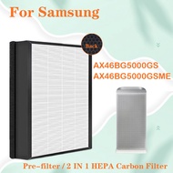 For Samsung Air Purifier AX46BG5000 AX46BG5000GS AX46BG5000GSME AX46BG5000GSST Replacement 2 in 1 HE