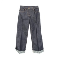 【二手】LOUIS VUITTON女士Monogram棉質牛仔褲 - 全新未使用