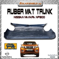 Nissan Navara 2015 NP300 PRO4X 4X4 Rear Truck Rubber Mat (Paramat) Bedliner Rug Carpet