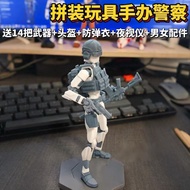 t13 action figure action figure 3D Printing Model Joint Warrior dummy Police SWAT Lucky 13 Dolls Ass