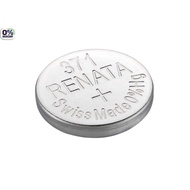 RENATA 371 / SR920SW ถ่านรีนาต้าจากสวิส by Swatch Group ถ่านนาฬิกา 0% mecury Watches Battery 1.55V