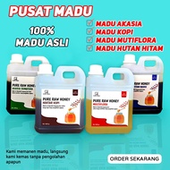 MADU ASLI 100% - MADU MENTAH ASLI 1KG - NEKTAR KOPI - AKASIA - MULTIFLORA - MADU HUTAN HITAM - PURE 