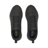 Puma Womens Flyer Flex Running Shoes - Black Gold 19550703