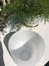 9inch 440hz/432hz Tuned cdefgab Bowl Note Chakra White Crystal Singing Bowl For Healing